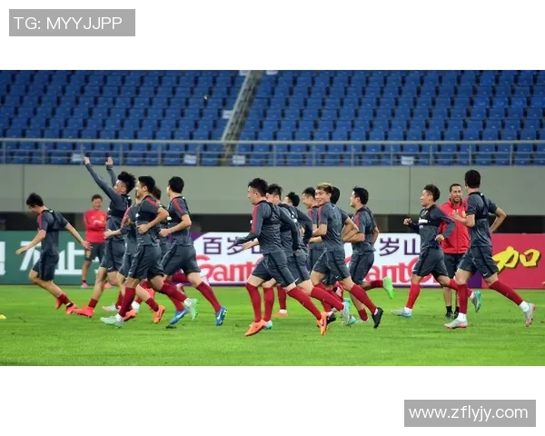 足球世界杯球队赛前热身训练及战术演练